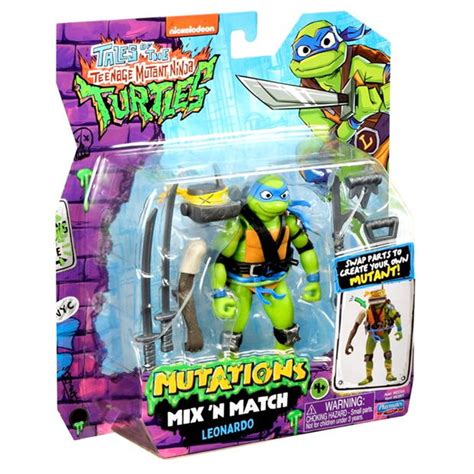 Teenage Mutant Ninja Turtles Of Teenage Mutant Ninja Turtles Mutations Mix And Match 4 5 Inch