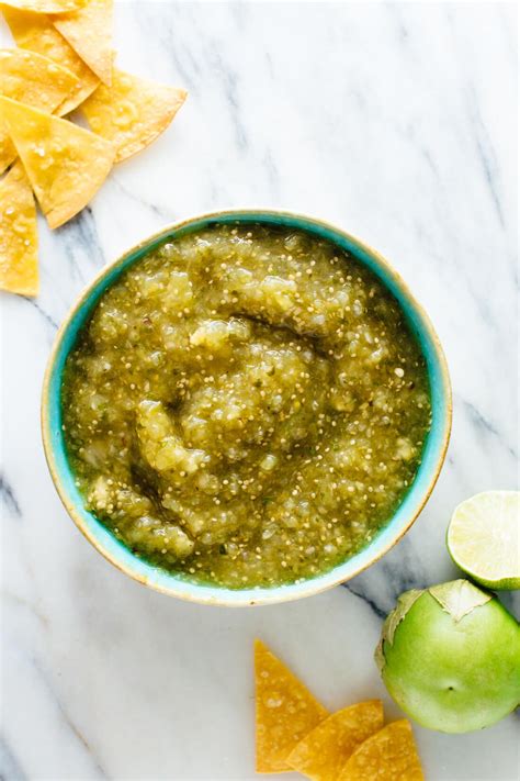 Homemade Salsa Verde Recipe Tomatillo Salsa Cookie And Kate