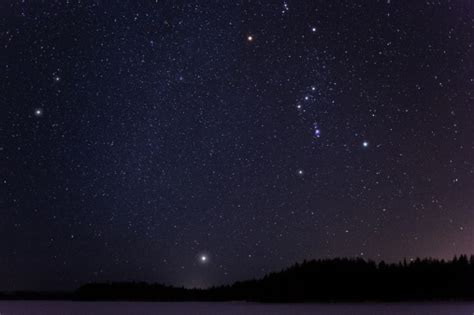 Winter Constellations Stock Photo - Download Image Now - iStock