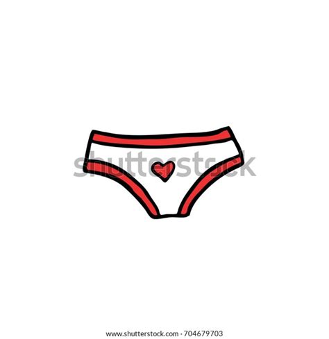 Panties Doodle Icon Stock Vector Royalty Free 704679703 Shutterstock