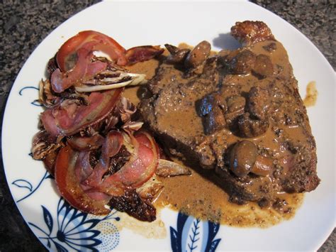 Sunday Supper Series: Veal Chops with Mushroom Cream Sauce | A Batty Life