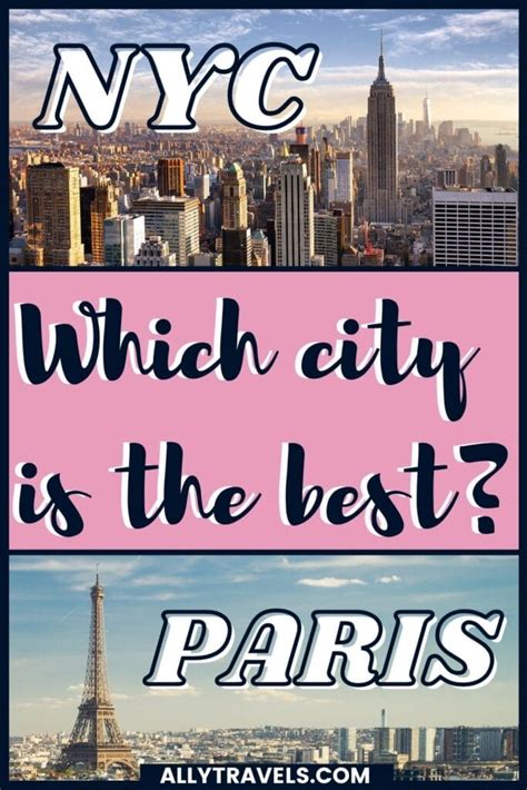 Paris vs New York: Which is the Greater Megacity?