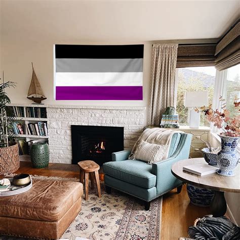 Asexuality Pride Flag Banner