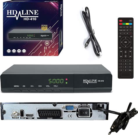 HD LINE 410 Sat Receiver Satelliten Digitaler Receiver DVB S DVB S2