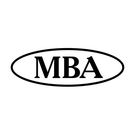 Mba Logo Black And White Brands Logos