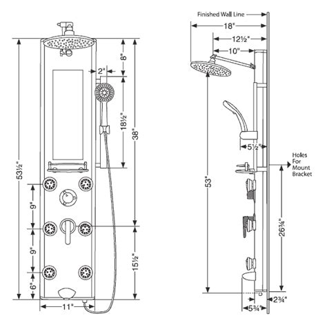 Luxury All-in-One Shower Spa Systems