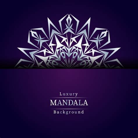 Premium Vector Luxury Ornamental Mandala Background