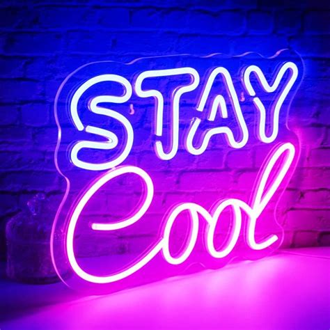 Stay Cool Neon Sign | Liuyang Lamps