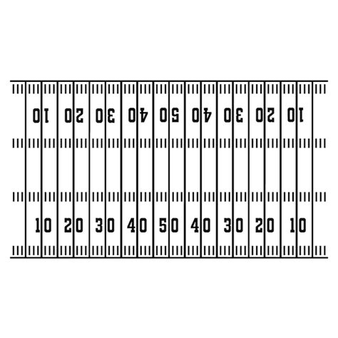 Football Field Lines Svg