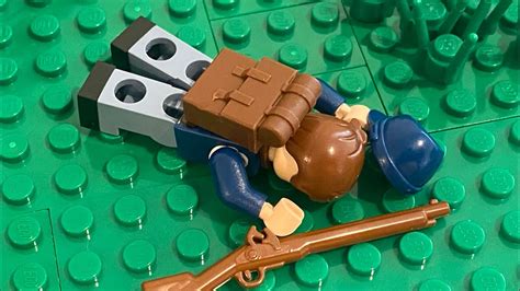 The Battle Of Gettysburg 1863 Lego Civil War Moc Youtube