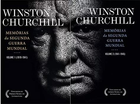 Livro Memórias Da Segunda Guerra Mundial Churchill 1 E 2 Frete Grátis