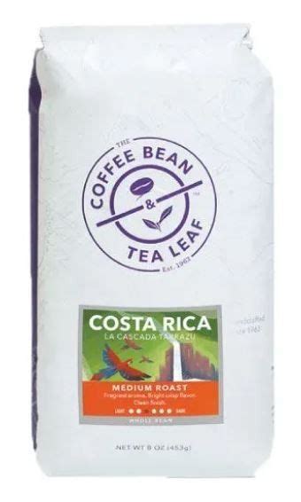 Whole Bean Costa Rica La Cascada Tarrazu Medium Roast Coffee Oz Food