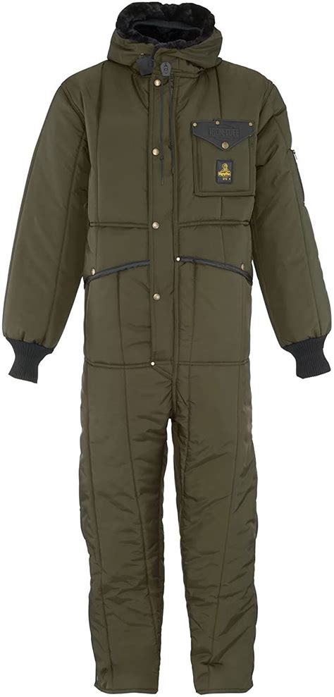 RefrigiWear Iron-Tuff Insulated Coveralls with Hood, -50°F Comfort ...