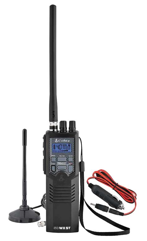 Hhrt50 Cobra® Handheld Cb Radio With Weather