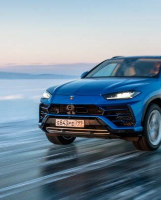 298 km h el récord de velocidad sobre hielo cortesía del Lamborghini Urus