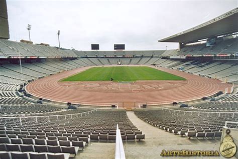 Estadio Olímpico (Barcelona). Interior | artehistoria.com