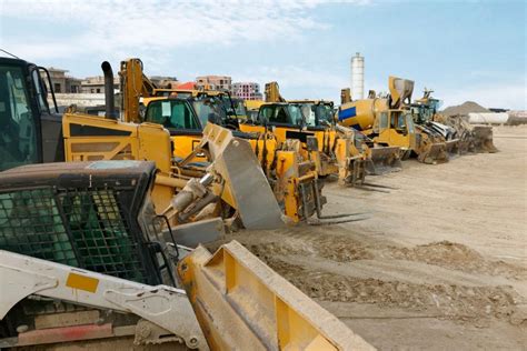 Maquinaria pesada utilizada en la construcción