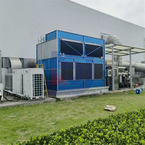 Cross Flow Closed Cooling Tower Custom 100 Tons Cross Flow Closed