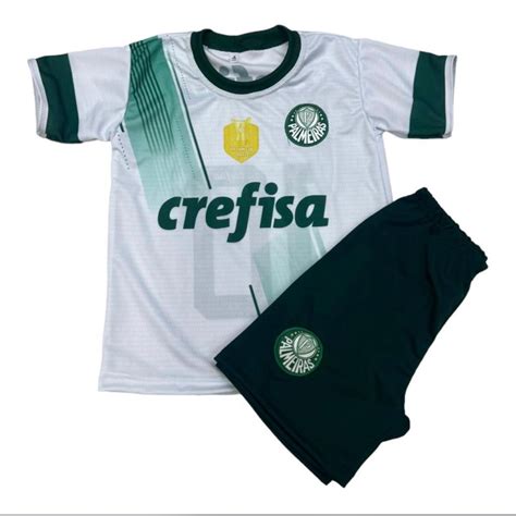 Kit Conjunto Infantil E Juvenil De Futebol Palmeiras Shopee Brasil