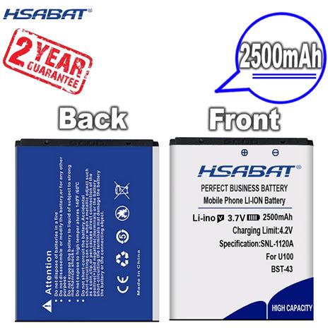 New Arrival Hsabat Mah Bst Replacement Battery For Sony