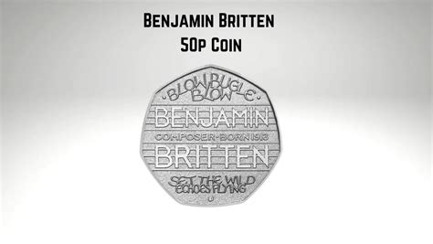 Benjamin Britten 50p [Worth, Rarity & Facts] - Be Coin Collector