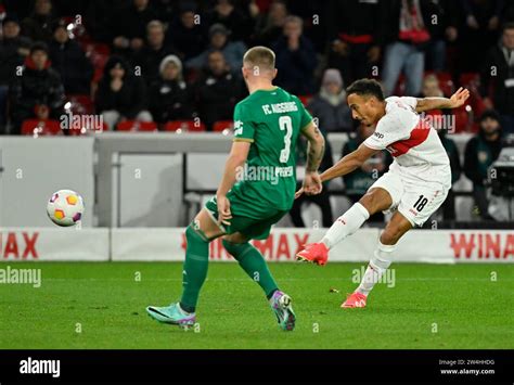 Stuttgart Deutschland Th Dec Jamie Leweling Vfb Stuttgart