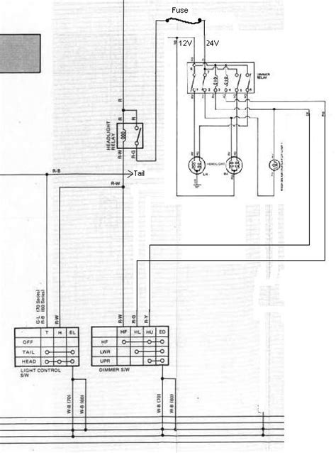 60 Series Landcruiser Headlight Wiring Diagram Wiring Diagram