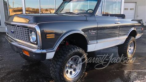 1972 Chevrolet K5 Blazer Vin Cke182f126896 Classic Com