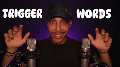 ASMR 10 Trigger Words In 15 Minutes TINGLY YouTube