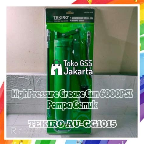 Promo Pompa Gemuk Tangan 500 Cc Stempet Hand Grease Gun Tekiro Au