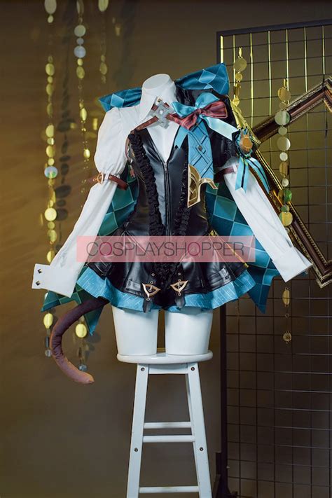 Genshin Impact Lynette Cosplay Costume for Sale