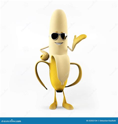 Funny Banana Stock Illustration Illustration Of Ripe