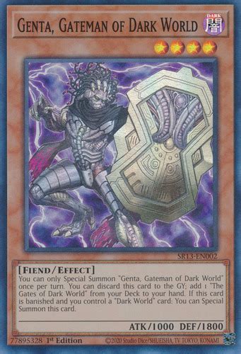 Genta Gateman Of Dark World Yugioh Top Decks