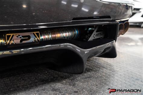 Verus Engineering C Corvette Carbon Flash Rear Diffuser