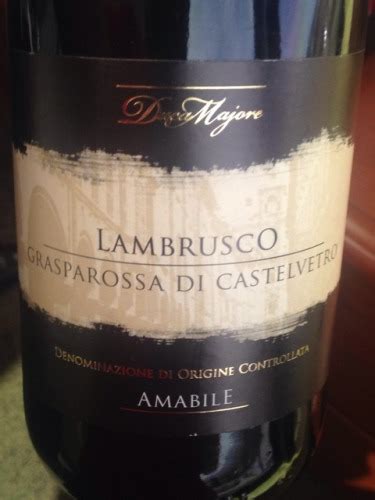 Duca Majore Grasparossa Di Castelvetro Amabile Lambrusco Vivino Us