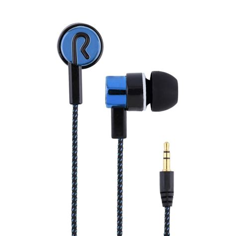 Lr In Ear 35mm Earphone Stereo Earbuds Music Portable Wired Headset