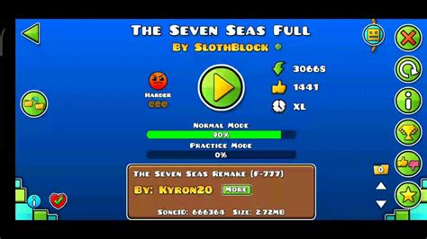 Seven Seas Full Version By Slothblock Geometry Dash Youtube