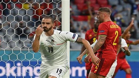 GOLL SKOR SEMENTARA Italia Vs Belgia Sekarang Update Hasil Score