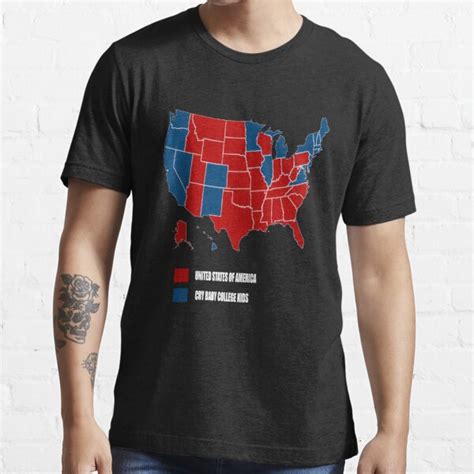 United States Of America Election Map Shirt T Shirt For Sale By Earlstevens Redbubble