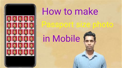 Passport Size Photo Mobile Se Kaise Printout Keliye Banayehow To Make