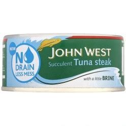 John West No Drain Tuna In Brine