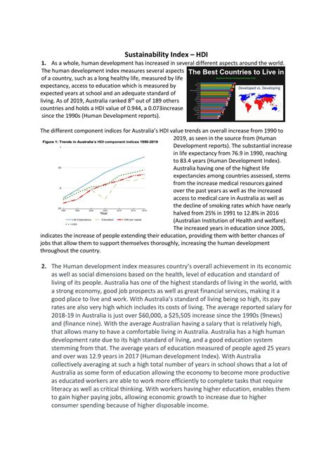 Economic Issues in Australia | Economics - Year 11 HSC | Thinkswap