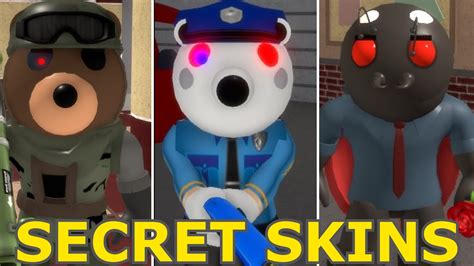 How To Unlock All Secret Skins In Piggy Book But It S Players