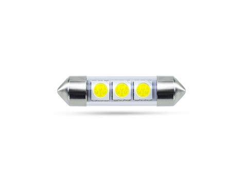 39mm 3x3-Chip SMD LED Soffitte Innenraumlicht, weiss | SMD LED