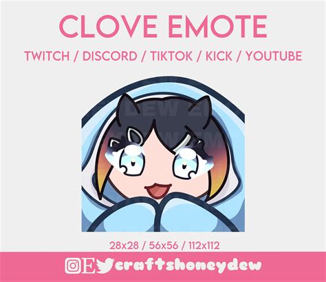 Twitch Emote Valorant Emote Clove Emote Cute Emotes Emotes Valorant