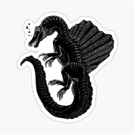 Spinosaurus Sticker For Sale By Jfells Redbubble