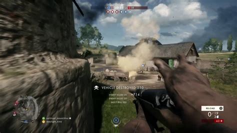 Battlefield 1 Tankgewehr Plane Kill Takedown YouTube