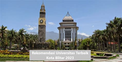 Rekomendasi Universitas Terbaik Kota Blitar