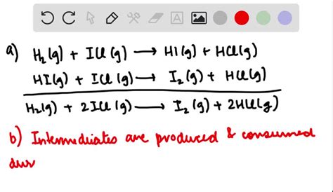 SOLVED The Following Mechanism Has Been Proposed For The Gas Phase