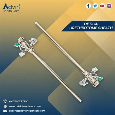 Advin Optical Urethrotome Set At Rs Piece In Ahmedabad Id